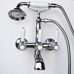 Смеситель для ванны Magliezza Bianco 50105-4 CR