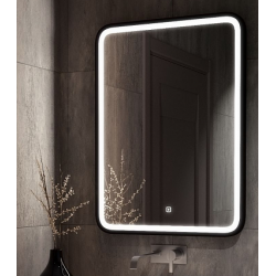 Зеркало с подсветкой Art&Max Genova AM-Gen-600-800-DS-F