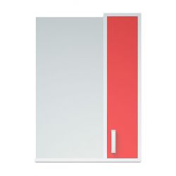 Зеркало - шкаф Corozo Колор 50 красное