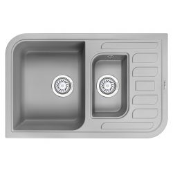 Кухонная мойка Granula 7803 алюминиум