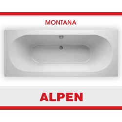 Акриловая ванна Alpen Montana 180 на 80