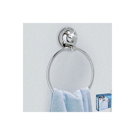 Полотенцедержатель кольцо в интерьере ванной