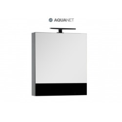 Зеркало-шкаф Aquanet Верона 58 чёрное