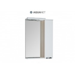 Зеркало-шкаф Aquanet Гретта 60 светлый дуб