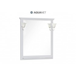 Зеркало Aquanet Лагуна 85 белое