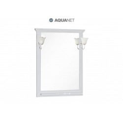Зеркало Aquanet Лагуна 75 белое