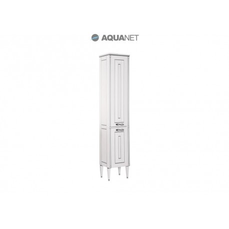 Шкаф-пенал Aquanet Паола 40 белый/серебро