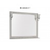 Зеркало Aquanet Тесса 85 жасмин/серебро