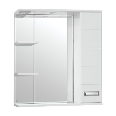 Зеркальный шкаф Style Line Ирис 75 C