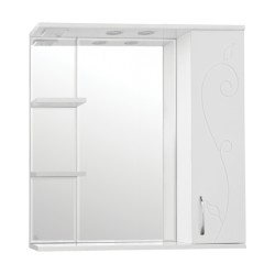 Зеркальный шкаф Style Line Фьюжн Панда 80